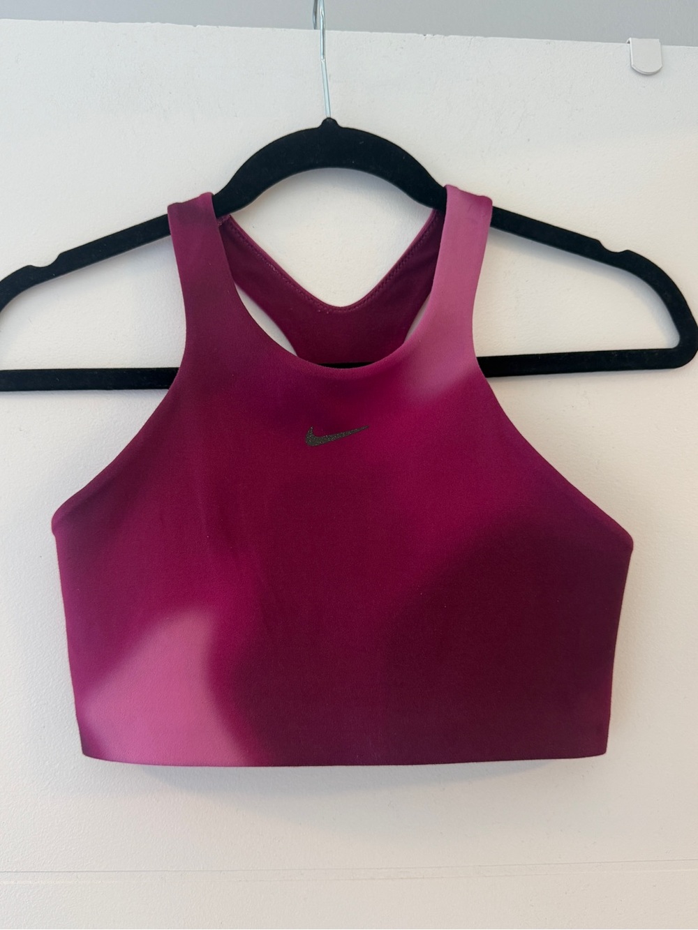 Nike Dri-FIT Magenta Racerback Sports Bra Size S